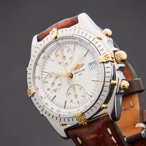 breitling chronomat gelb|breitling chronomat automatic pre owned.